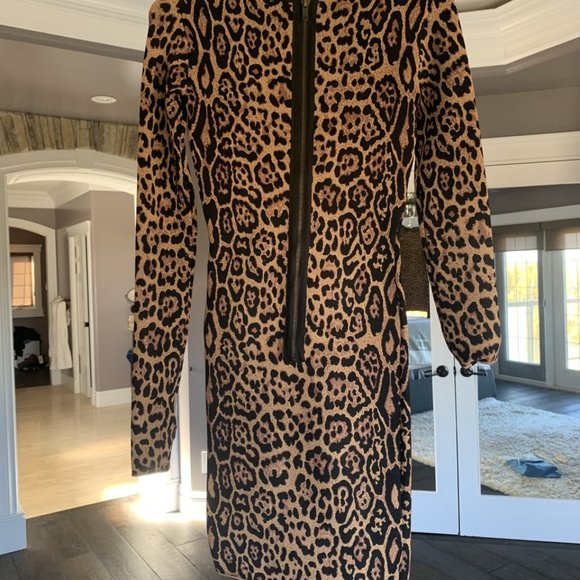 BCBG Leopard Dress - Picture 4 of 6